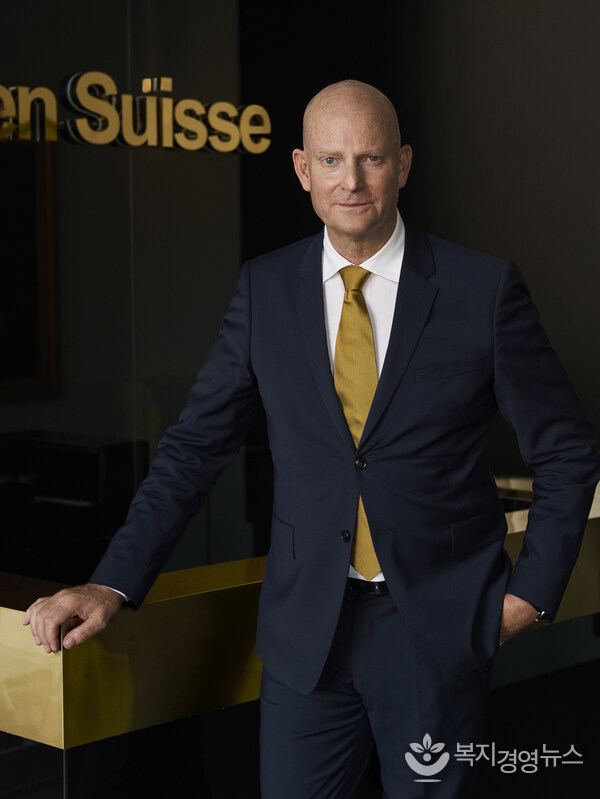 Daniel Weitmann, Chief Executive Officer of Golden Suisse, at the firm’s Zurich headquarters. Photo: Magnus Maarding