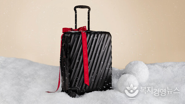 19 Degree Continental Expandable 4 Wheeled Carry-On in Black Textured