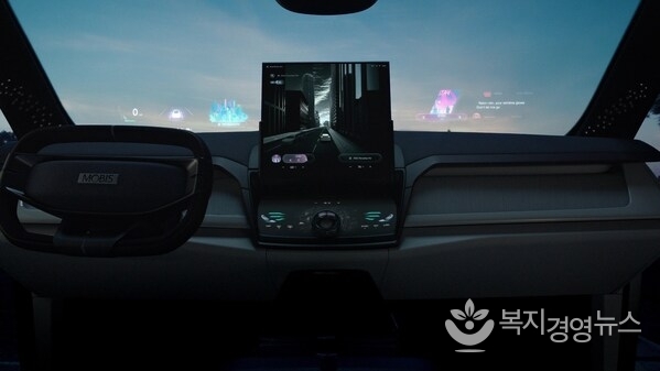 Windshields become transparent, interactive information interfaces.